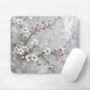 Search for abstract flowers mousepads Grey
