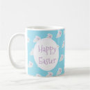 Recherche de lapin heureux tasses Bleu