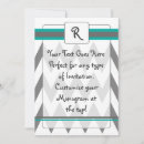 Search for monogram stamp letter invitations Grey