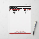 Search for first business stationery Firefighter