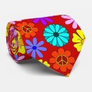 Search for peace flower ties Hippie