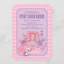 Search for purple tea party invitations Mad hatter