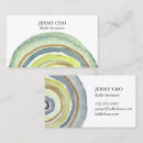 Recherche de cercles abstraits cartes visite Peinture