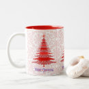 Search for elegant snowflakes mugs Christmas tree