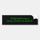Search for were bumper stickers Humour