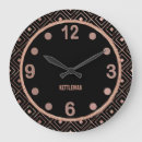 Search for rose gold clocks Metal