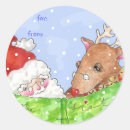 Search for rudolf stickers Santa