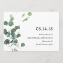 Search for greenery save the dates Simple