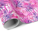Recherche de palme papier cadeau Violet