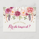 Search for postcards bridesmaid cards Bridal party