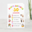 Search for jokes birthday cards Illustration
