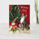 Search for calico christmas cards Kitten