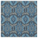 Search for blue and silver fabric Vintage