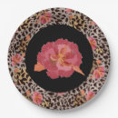 Search for leopard plates Hot pink