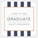 Search for navy graduation stickers Simple