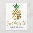 Search for pineapple save the dates Hawaii