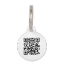 Search for qr code pet tags Black and white