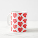 Search for heart symbol mugs Red