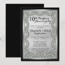Search for 10 year wedding anniversary invitations Couple