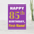 Recherche de 85th anniversaire cartes 85 années