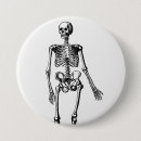 Search for skeleton bones buttons Retro