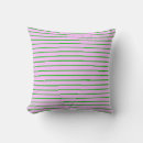 Recherche de vert rose coussins Rayures