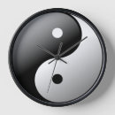 Recherche de ying yang horloges Équilibre