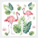 Search for flamingo pattern stickers Watercolor