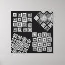 Search for geometric canvas prints Line