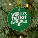 Search for leprechaun ornaments Saint