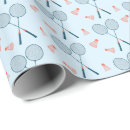 Recherche de badminton papier cadeau Raquette