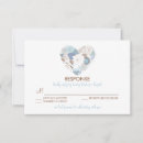 Search for online for wedding rsvp cards Blue