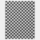 Search for black and white checkered blankets For him