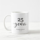 Search for 25 year anniversary mugs Elegant