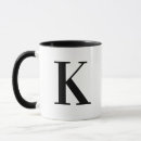 Search for k mugs Black and white