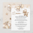 Recherche de menu baby shower invitations Mignon