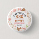 Search for western birthday buttons Cowboy party