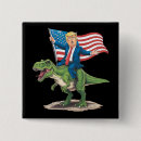 Recherche de rex des dinosaures t badges Amusant