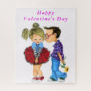Recherche de valentines puzzles Couple