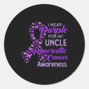 Search for my uncle stickers Purple