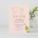 Search for champagne new years eve party invitations Watercolor