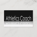 Recherche de athlétisme cartes visite Noir