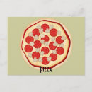 Search for pizza business postcards Italian