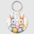 Search for decorative eggs keychains Cute easter bunnies