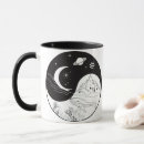 Search for yin and yang mugs Black and white