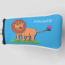 Search for butterflies golf head covers Illustration