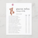 Search for baby shower guess who games Teddy bear