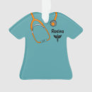 Search for medical scrubs ornaments Stethoscope