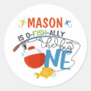 Search for big fish stickers For kids
