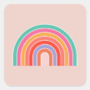 Search for rainbow and sunshine stickers Boho